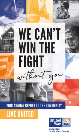 2018 Annual Report to the Community Live United®