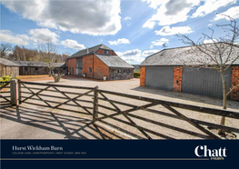 Hurst Wickham Barn COLLEGE LANE | HURSTPIERPOINT | WEST SUSSEX | BN6 9AD