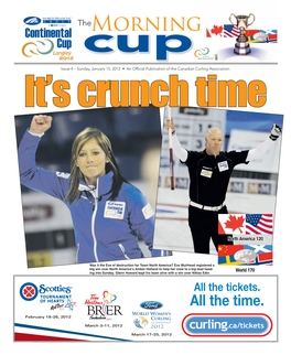 Continental Cup • Day 3 Down to the Skins of Their Teeth by Larry Wood Morning Cup Editor