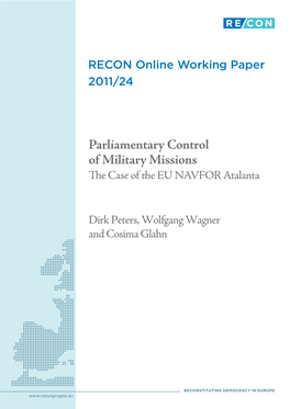 Parliamentary Control of Military Missions E Case of the EU NAVFOR Atalanta