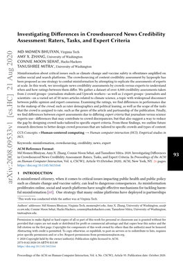 Investigating Differences in Crowdsourced News Credibility Assessment: Raters, Tasks, and Expert Criteria