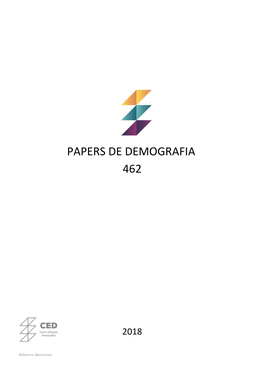 Papers De Demografia 462