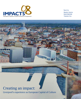 Creating an Impact: Liverpool's Experience As European Capital Of