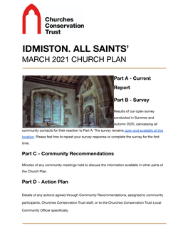 Idmiston Church Plan