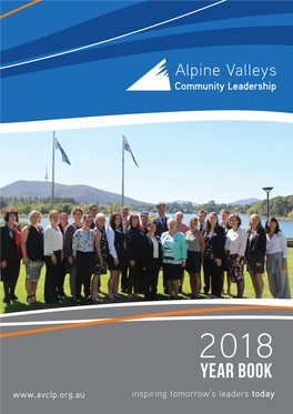 Outside Front Our the Alpine Valleys Community Leadership Program Gratefully Acknowledges the Contributions of Our Partners