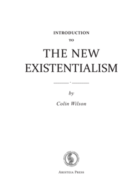 New Existentialism