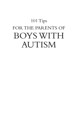 Boys with Autism