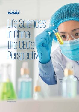 Life Sciences in China: the CEO's Perspective