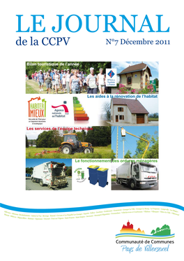 De La CCPV N°7 Décembre 2011