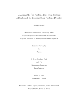 Measuring the 7Be Neutrino Flux from the Sun: Calibration of the Borexino Solar Neutrino Detector