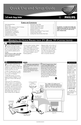 Quick Use and Setup Guide