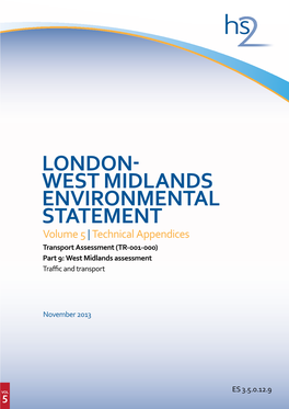 West Midlands Environmental Statement
