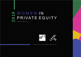 Women in Private Equity Firms, by Firm Size