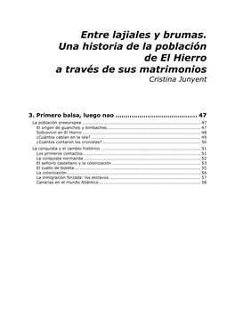 3. Primero Balsa, Luego Nao