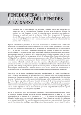 Penedesfera, La Veu Ciutadana Del Penedès a La Xarxa