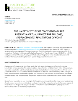 The Halsey Institute of Contemporary Art