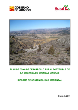 Plan De Zona De Desarrollo Rural Sostenible De La Comarca De Cuencas Mineras