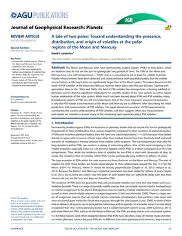 Toward Understanding the Presence, Distribution, and Origin Of