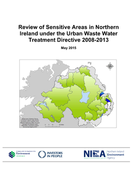 Review of Sensitive Areas in Northern Ireland Under the Urban Waste Water Treatment Directive 2008-2013