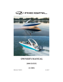 Owner's Manual