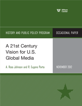 A 21St Century Vision for U.S. Global Media