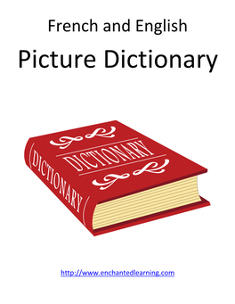 French and English Picture Dictionary