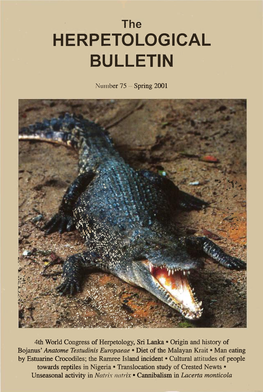 Herpetological Bulletin