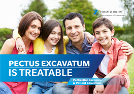 Caregiver and Patient Guide to Pectus Excavatum