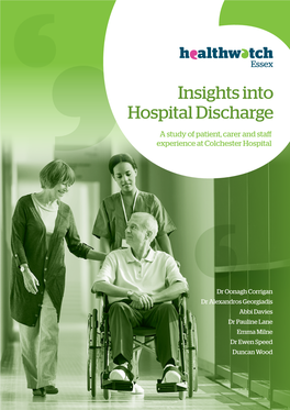 Insights Into Hospital Discharge