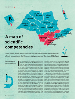 A Map of Scientific Competencies