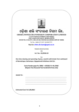 Odisha Power Transmission Corporation Limited