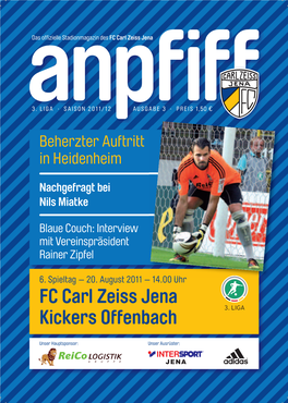 FC Carl Zeiss Jena Kickers Offenbach