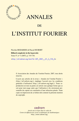 L'institut Fourier