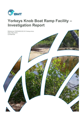 Yorkeys Knob Boat Ramp Facility – Investigation Report