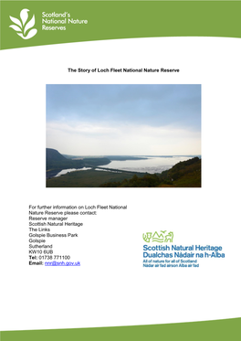 The Story of Loch Fleet National Nature Reserve