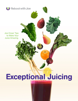 Exceptional Juicing