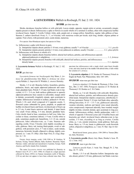 Leycesteria (PDF)