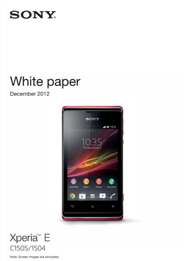 White Paper Decemberdecember 22012012