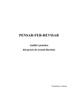 Pensar-Fer-Revisar