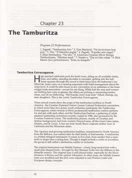 The Tamburitza