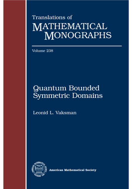 Mathematical Monographs