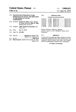 United States Patent (19) 11) 3,888,822 Gilleo Et Al