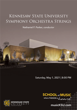 Kennesaw State University Symphony Orchestra Strings