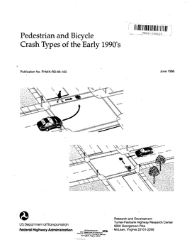 Pedestrian and Bicycle Crash Types of the Early 1990'S