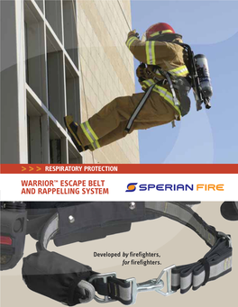 Warrior™ Escape Belt and Rappelling System