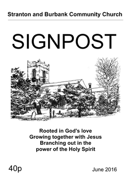 Stranton and Burbank Community Church SIGNPOST