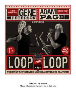 Loop the Loop Worksheets