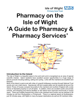 Pharmacy on the Isle of Wight ‘A Guide to Pharmacy & Pharmacy Services’