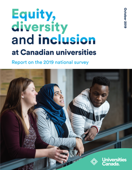 At Canadian Universities Report on the 2019 National Survey CONTENTS