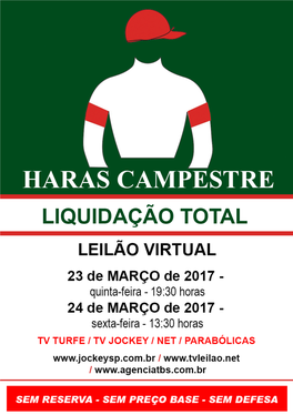 Leilão Haras Campestre